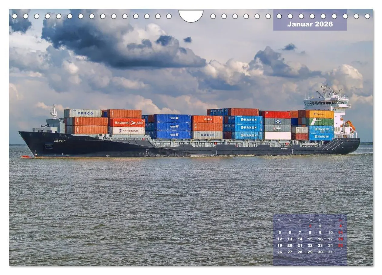 Bild: 9783516155105 | Faszination Seefahrt (Wandkalender 2026 DIN A4 quer), CALVENDO...