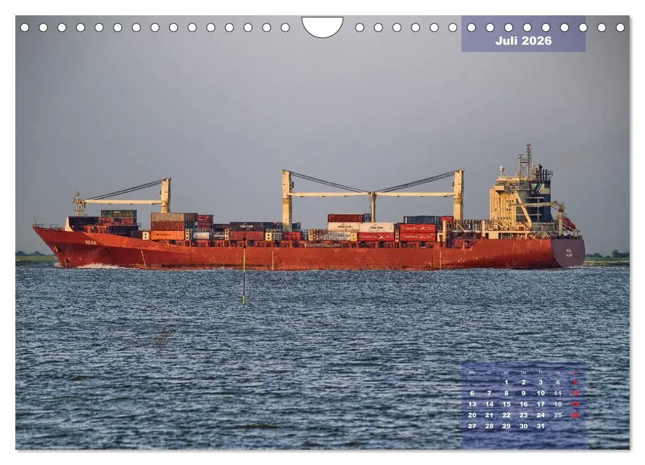 Bild: 9783516155105 | Faszination Seefahrt (Wandkalender 2026 DIN A4 quer), CALVENDO...