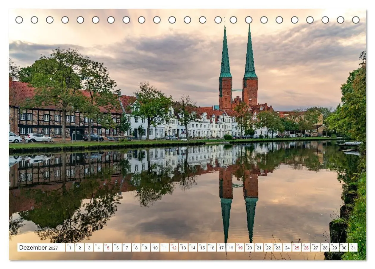 Bild: 9783516775105 | Schleswig-Holstein - Hansestadt Lübeck (Tischkalender 2027 DIN A5...