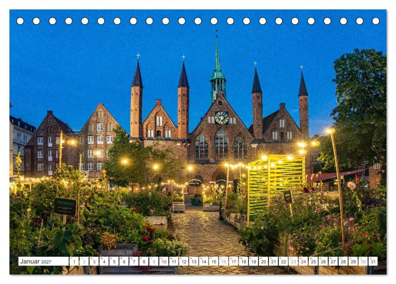 Bild: 9783516775105 | Schleswig-Holstein - Hansestadt Lübeck (Tischkalender 2027 DIN A5...