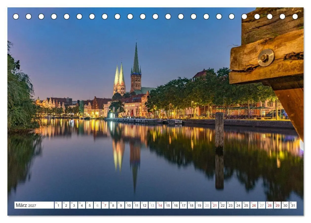 Bild: 9783516775105 | Schleswig-Holstein - Hansestadt Lübeck (Tischkalender 2027 DIN A5...