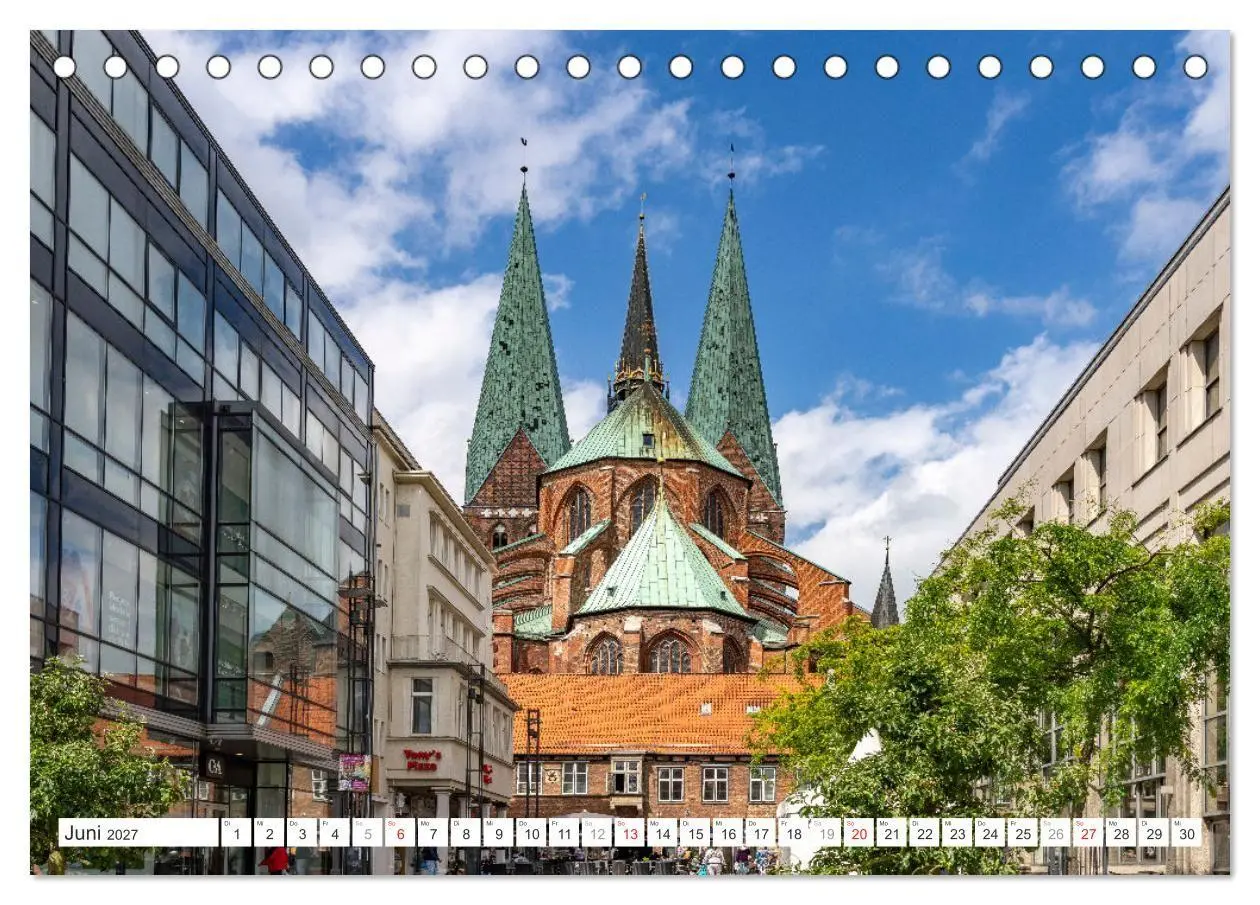 Bild: 9783516775105 | Schleswig-Holstein - Hansestadt Lübeck (Tischkalender 2027 DIN A5...