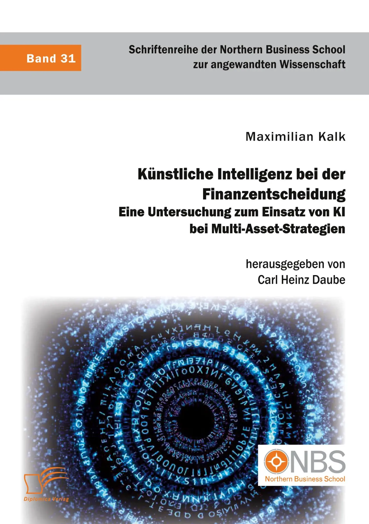 Cover: 9783691225105 | Künstliche Intelligenz bei der Finanzentscheidung. Eine...