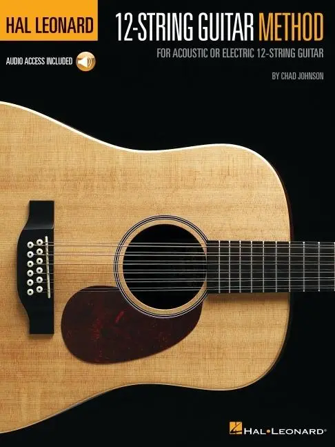 Cover: 9781540005205 | Hal Leonard 12-String Guitar Method Book/Online Audio | Chad Johnson