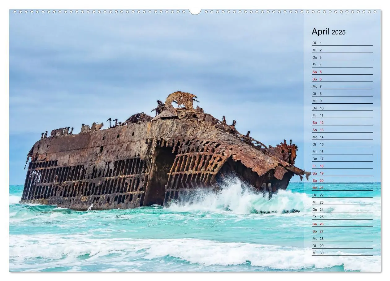 Bild: 9783435105205 | Traumhaftes Reiseziel - Boa Vista Urlaubsplaner (Wandkalender 2025...