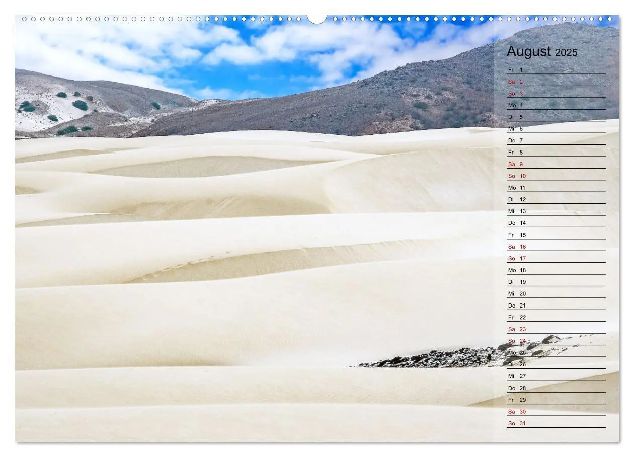 Bild: 9783435105205 | Traumhaftes Reiseziel - Boa Vista Urlaubsplaner (Wandkalender 2025...