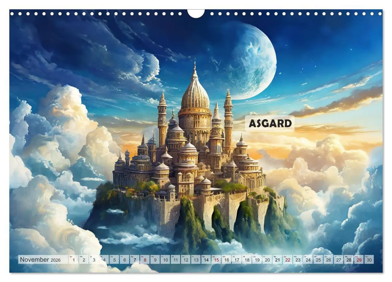 Bild: 9783457435205 | Sagenhafte Orte und Mythen (Wandkalender 2026 DIN A3 quer),...