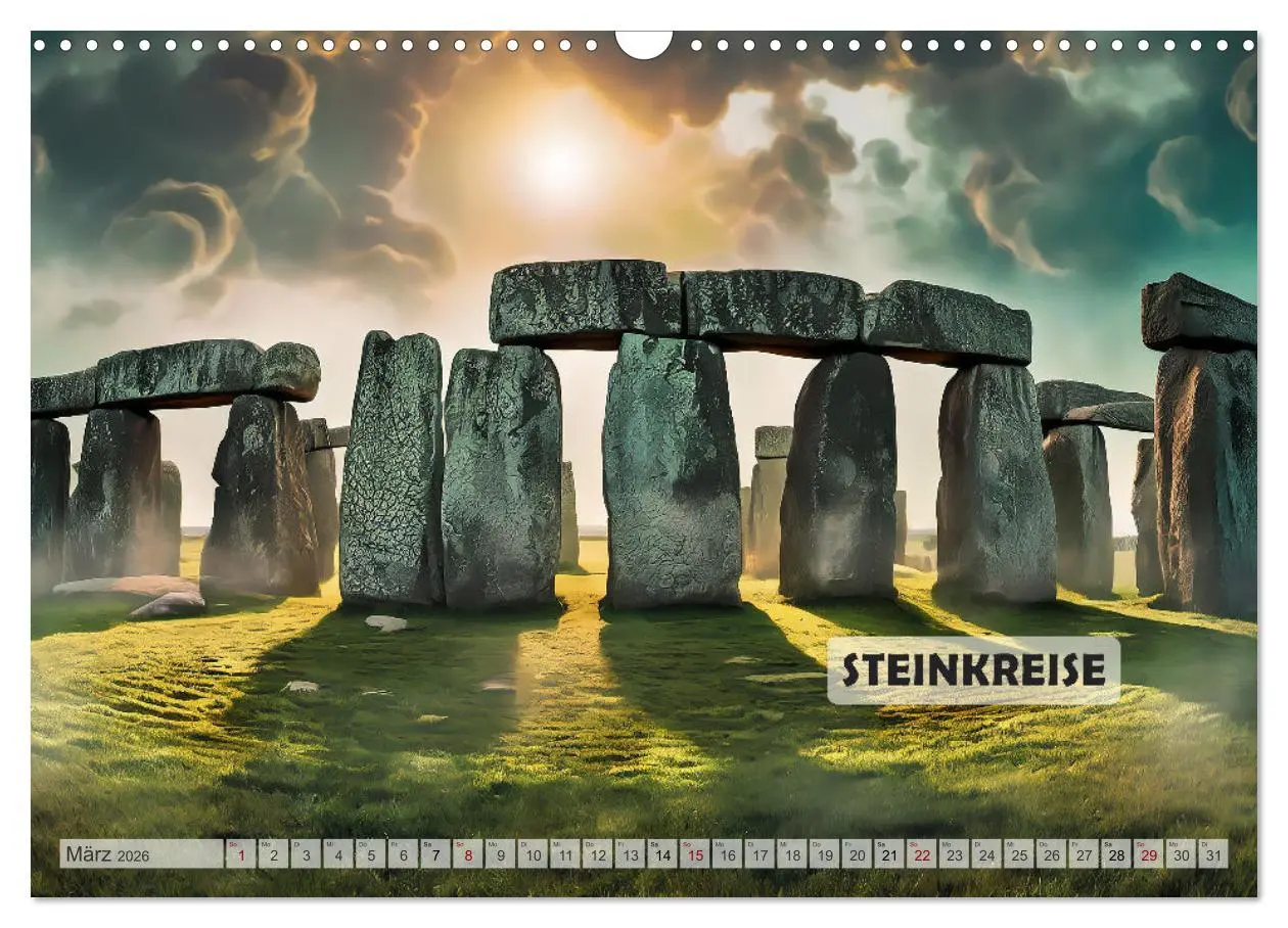 Bild: 9783457435205 | Sagenhafte Orte und Mythen (Wandkalender 2026 DIN A3 quer),...