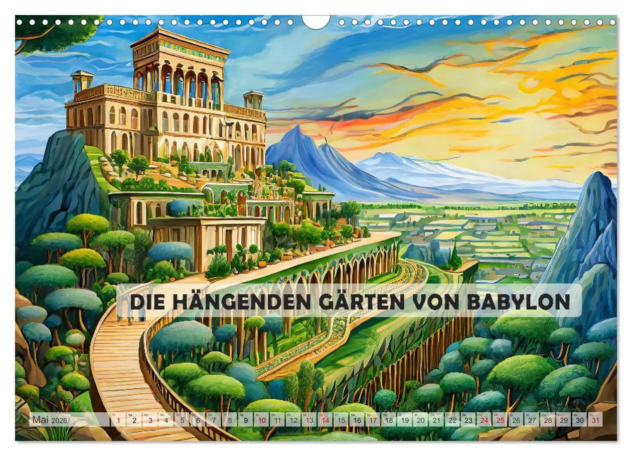 Bild: 9783457435205 | Sagenhafte Orte und Mythen (Wandkalender 2026 DIN A3 quer),...