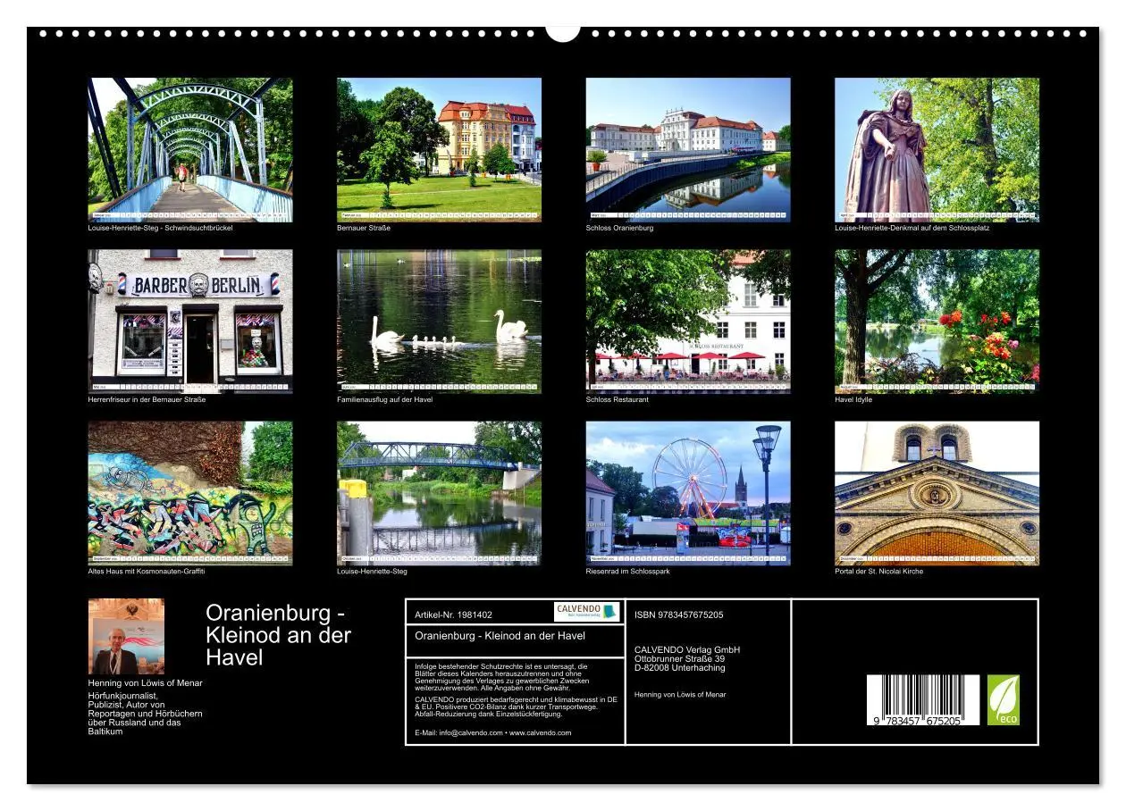 Bild: 9783457675205 | Oranienburg - Kleinod an der Havel (hochwertiger Premium...