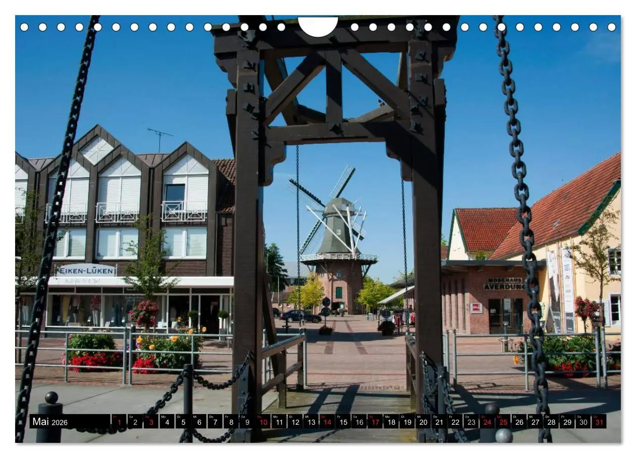 Bild: 9783516145205 | Windmühlen in Deutschland (Wandkalender 2026 DIN A4 quer), CALVENDO...