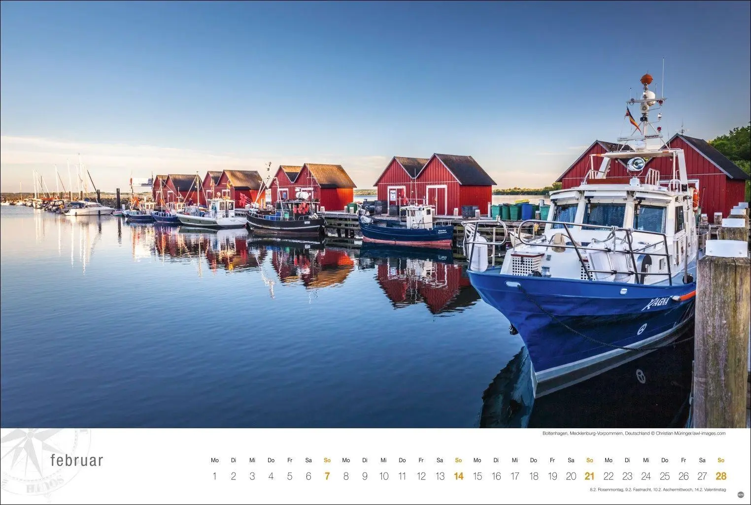 Bild: 9783756415205 | Ostsee Globetrotter Kalender 2027 - Von behaglichen Strandkörben...