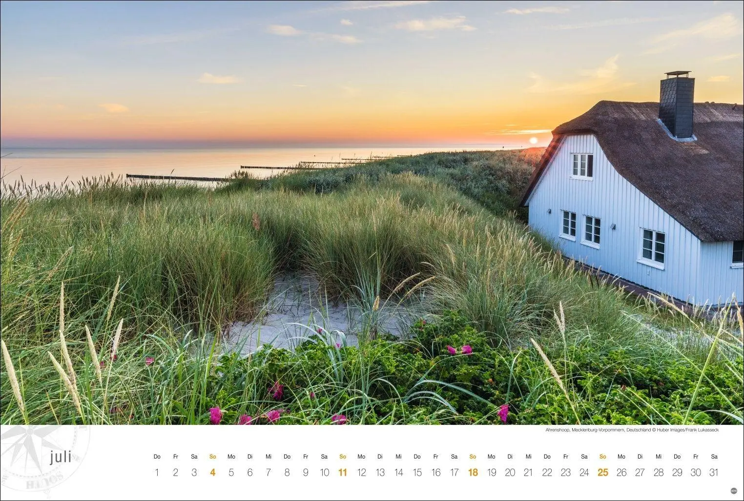Bild: 9783756415205 | Ostsee Globetrotter Kalender 2027 - Von behaglichen Strandkörben...