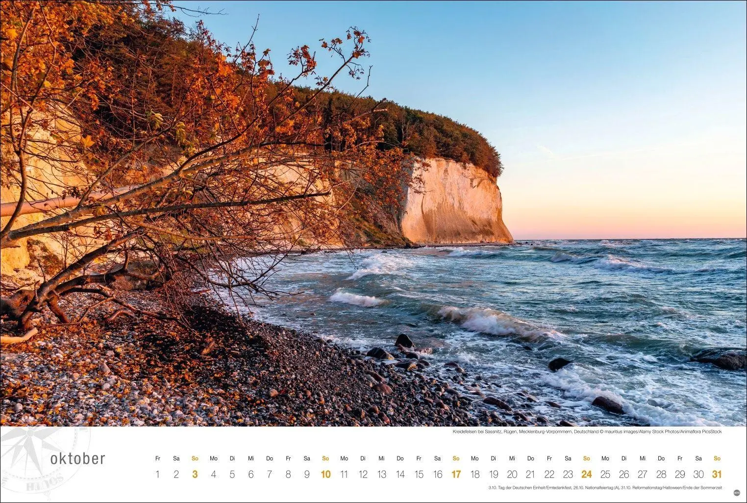 Bild: 9783756415205 | Ostsee Globetrotter Kalender 2027 - Von behaglichen Strandkörben...