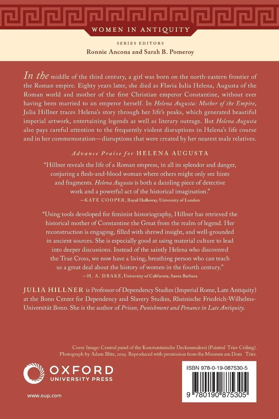 Rückseite: 9780190875305 | Helena Augusta | Mother of the Empire | Julia Hillner | Taschenbuch