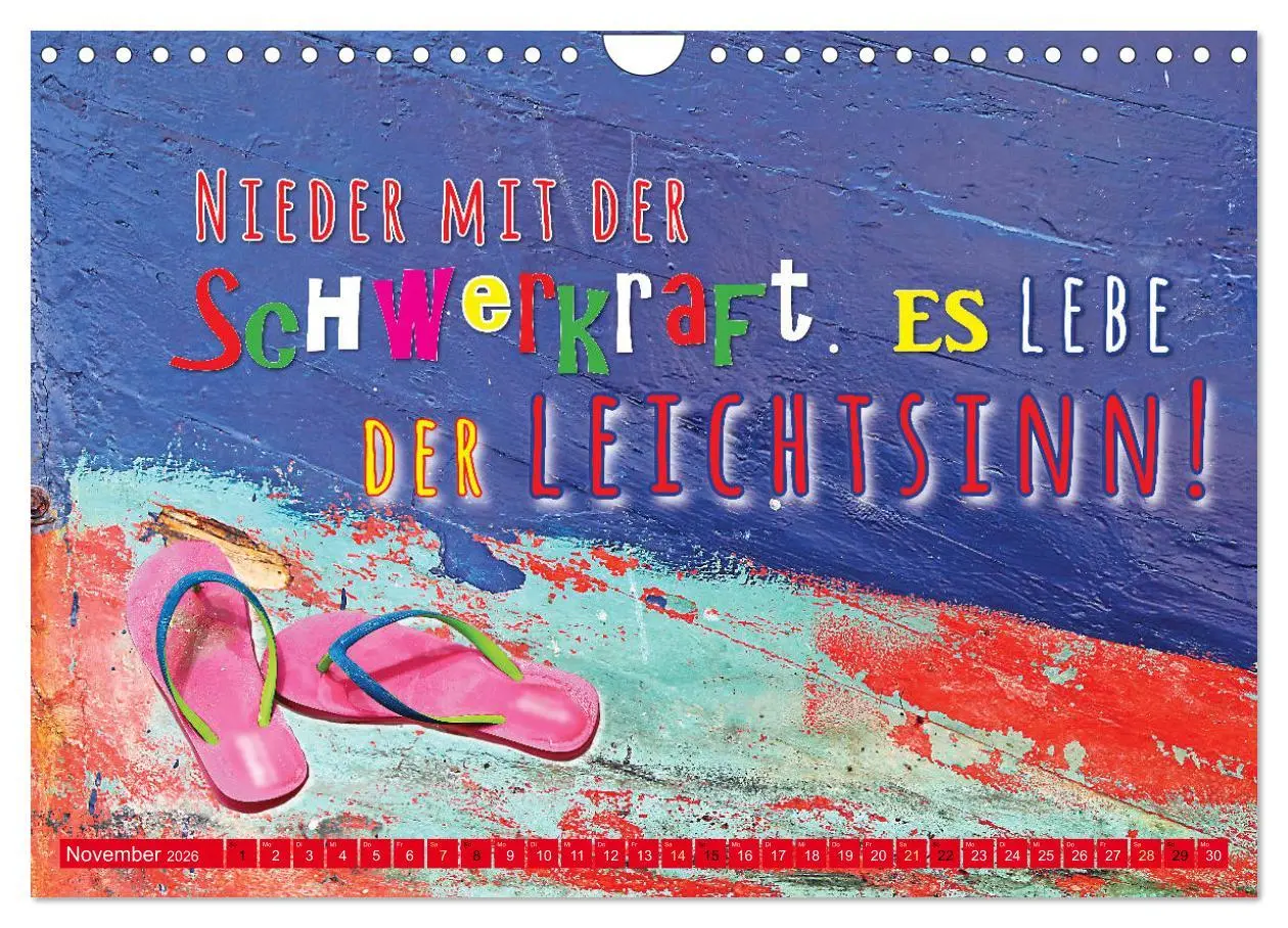 Bild: 9783457355305 | Die Pflicht ruft! Sag ihr, ich ruf zurück. (Wandkalender 2026 DIN...