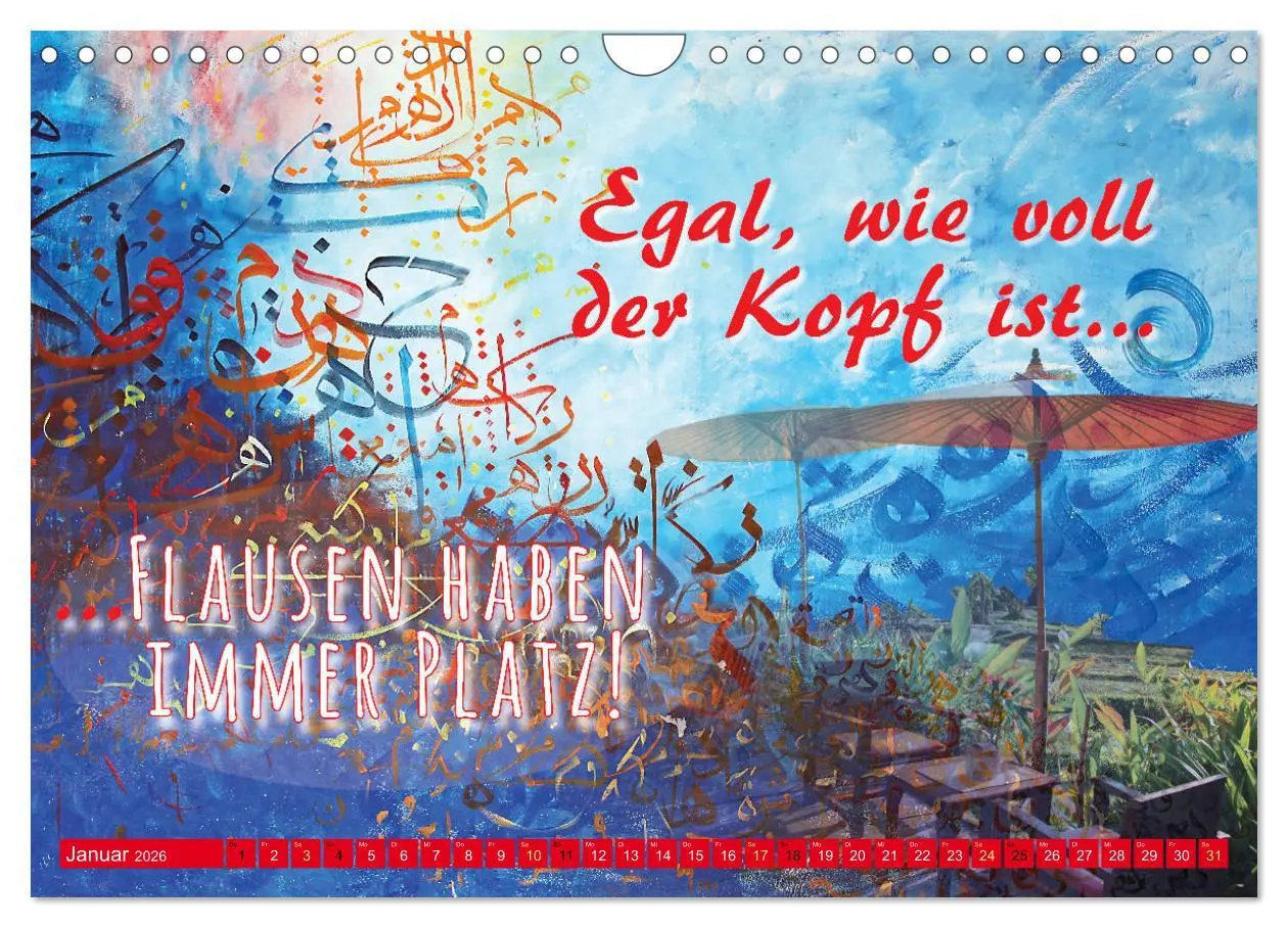 Bild: 9783457355305 | Die Pflicht ruft! Sag ihr, ich ruf zurück. (Wandkalender 2026 DIN...