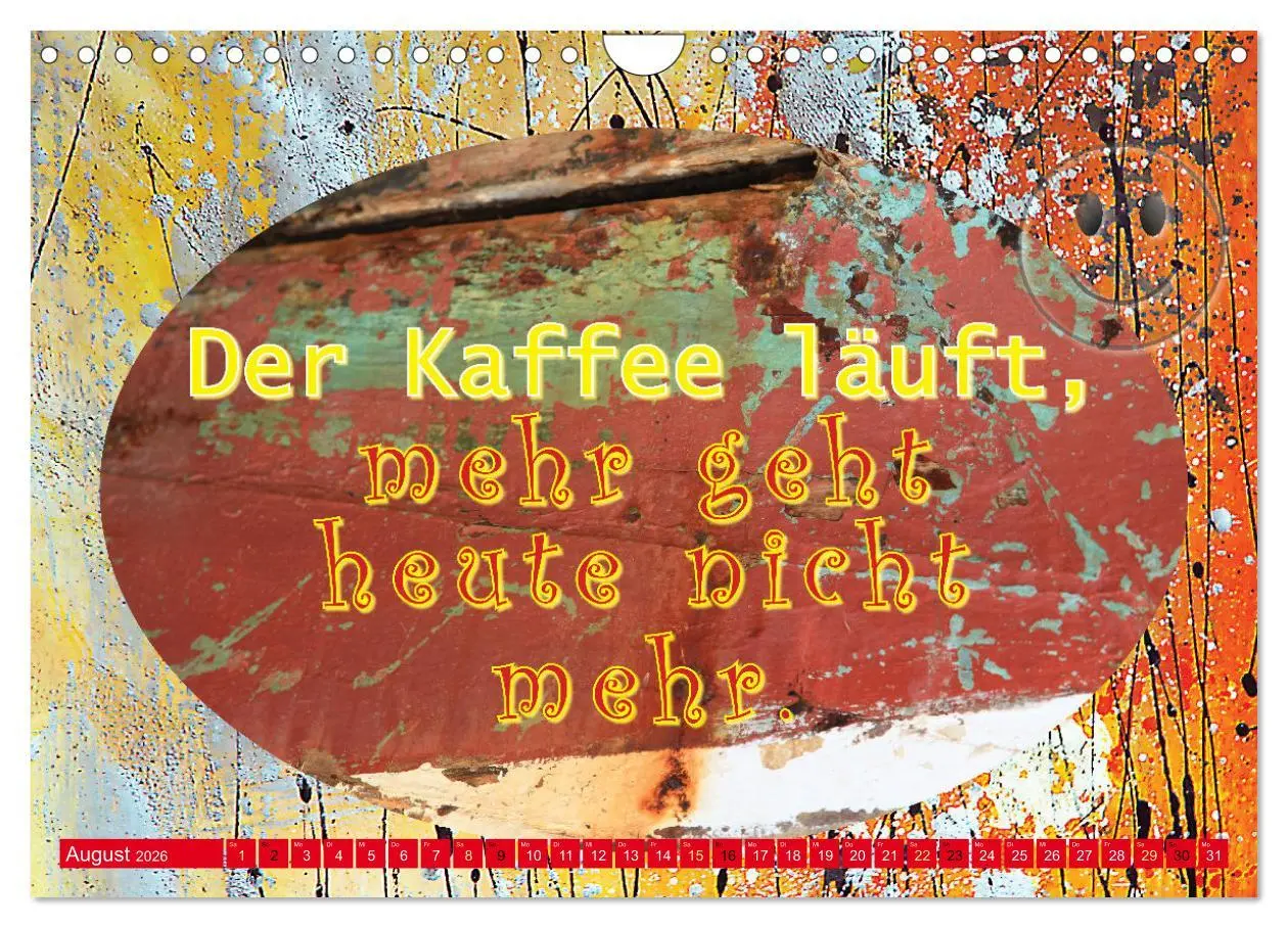 Bild: 9783457355305 | Die Pflicht ruft! Sag ihr, ich ruf zurück. (Wandkalender 2026 DIN...