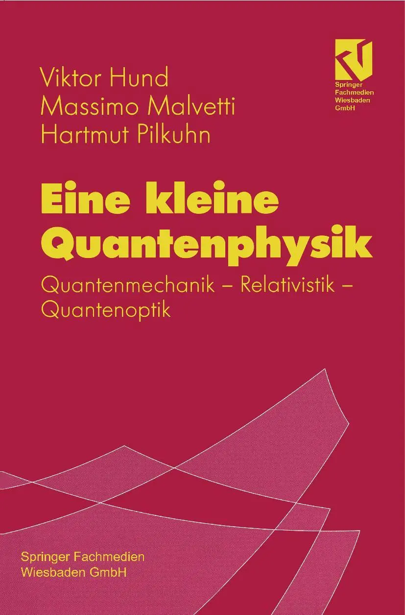 Cover: 9783540415305 | Eine kleine Quantenphysik | Viktor Hund (u. a.) | Taschenbuch | 2001