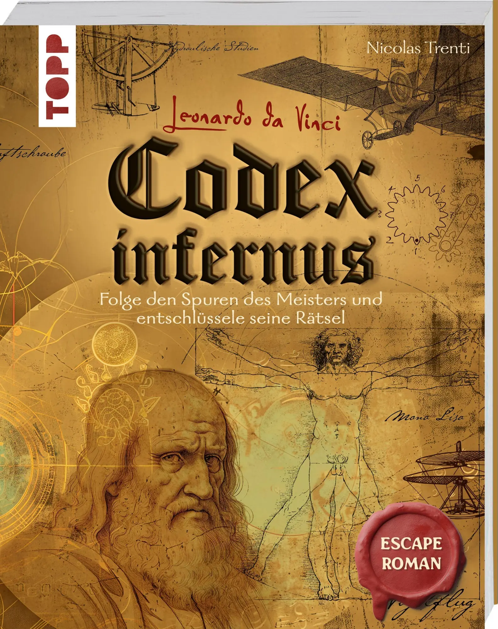 Cover: 9783735855305 | Leonardo da Vincis Codex Infernus. Escape-Roman | Nicolas Trenti