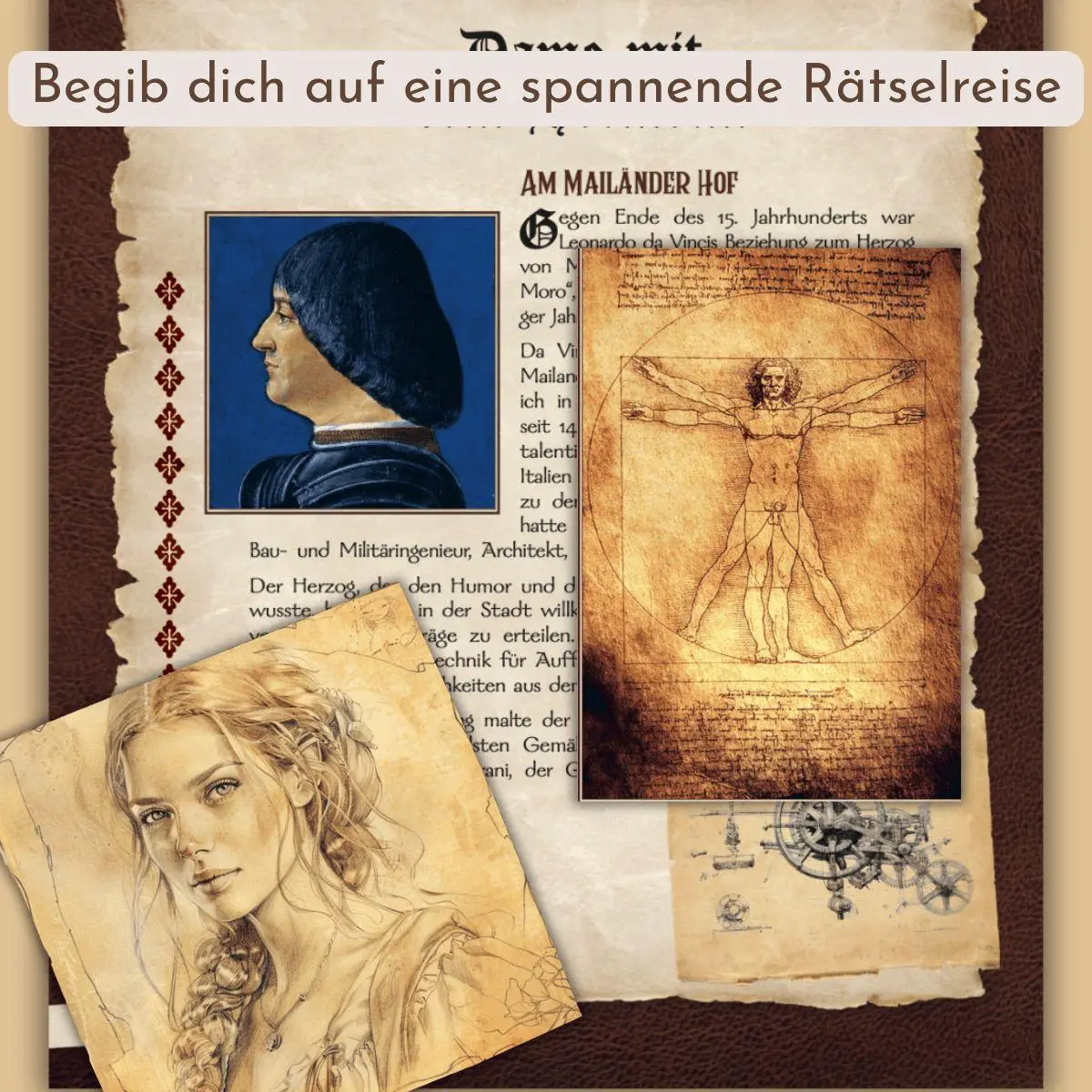 Bild: 9783735855305 | Leonardo da Vincis Codex Infernus. Escape-Roman | Nicolas Trenti