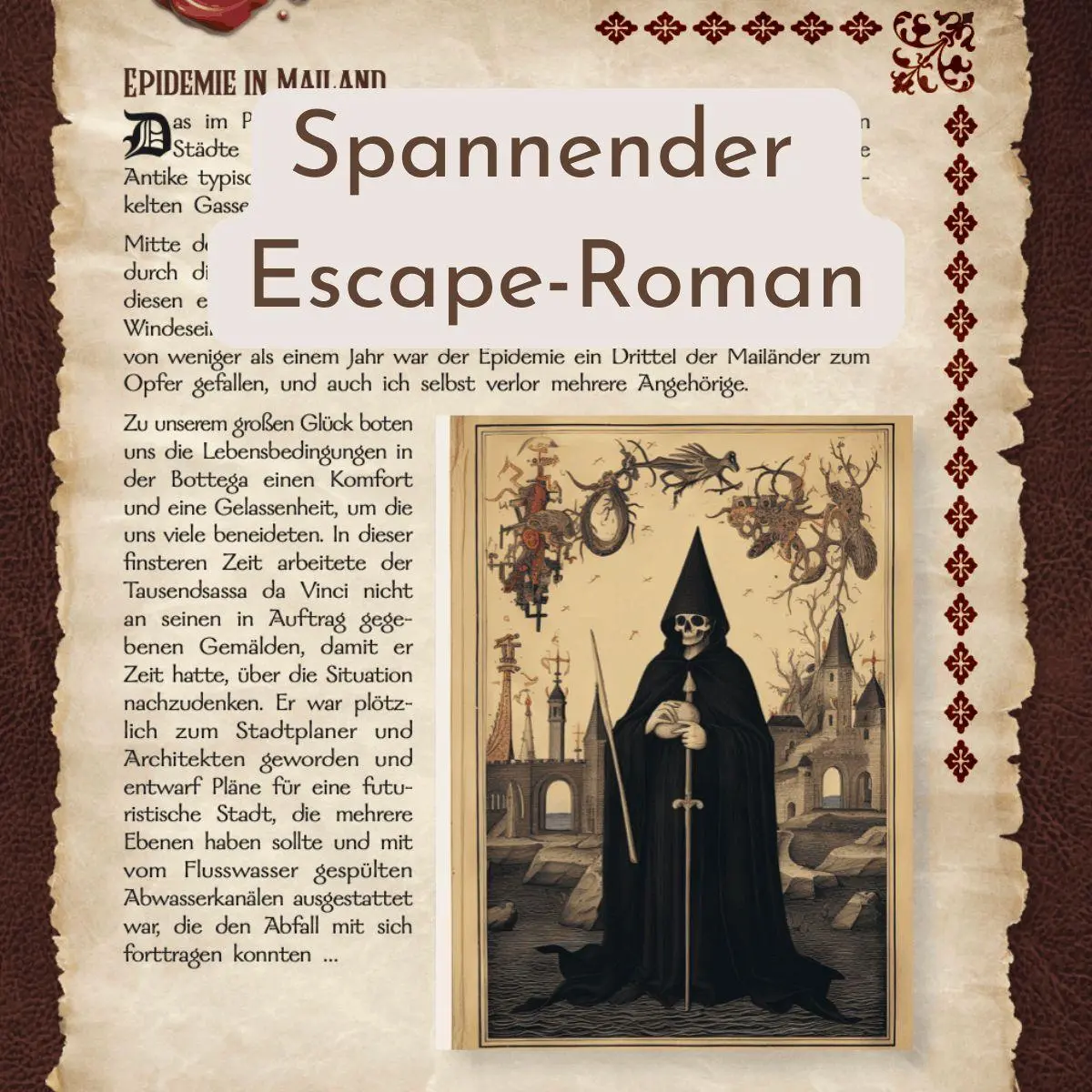 Bild: 9783735855305 | Leonardo da Vincis Codex Infernus. Escape-Roman | Nicolas Trenti