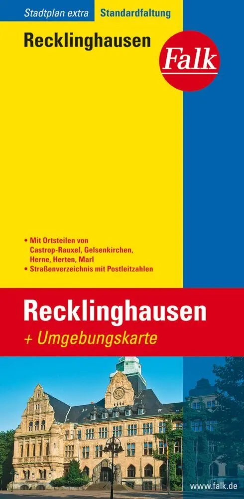 Cover: 9783827925305 | Falk Stadtplan Extra Recklinghausen 1:20.000 | (Land-)Karte | Deutsch