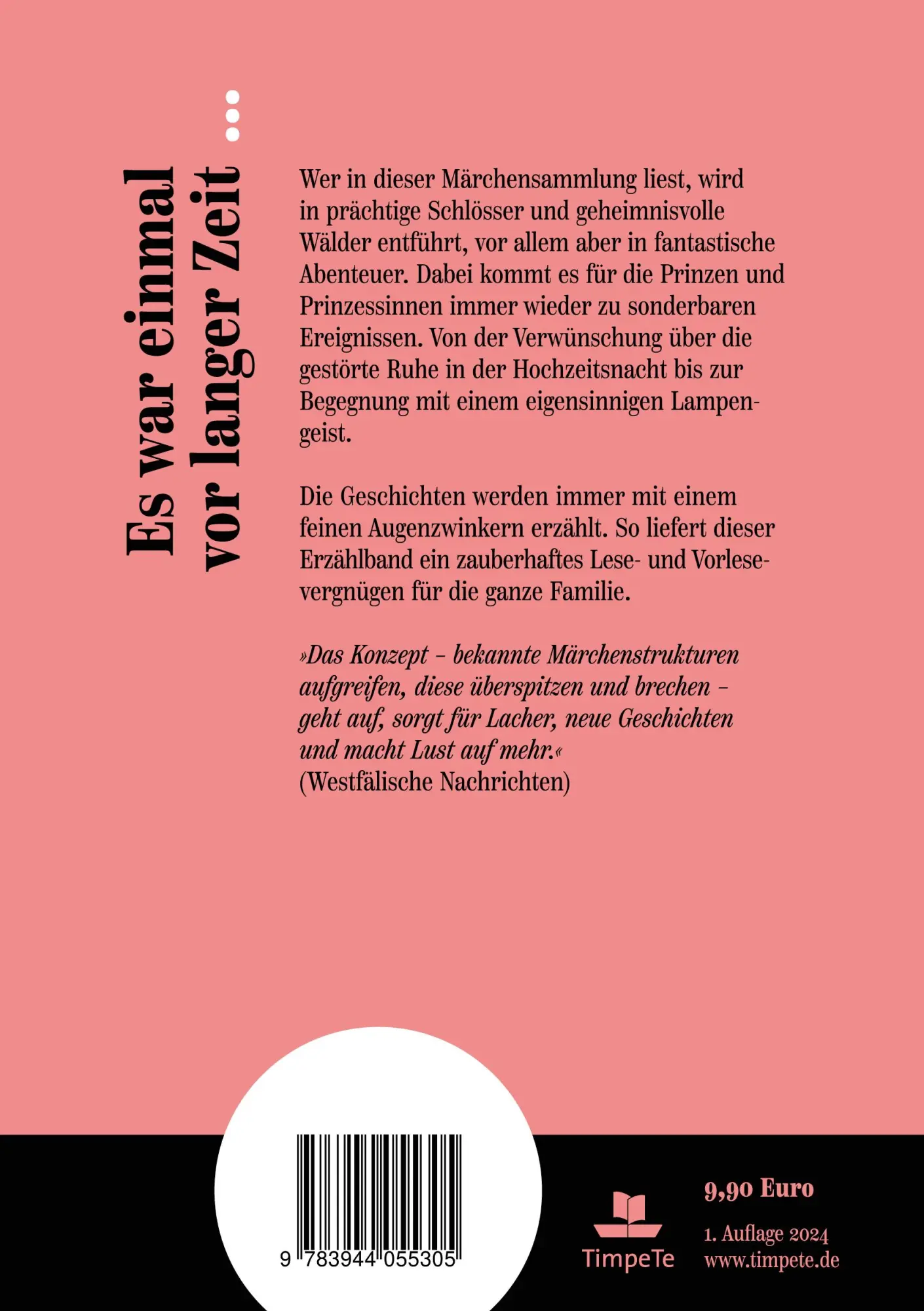 Rückseite: 9783944055305 | Der Märchenprinz | Christian Peitz | Taschenbuch | 152 S. | Deutsch
