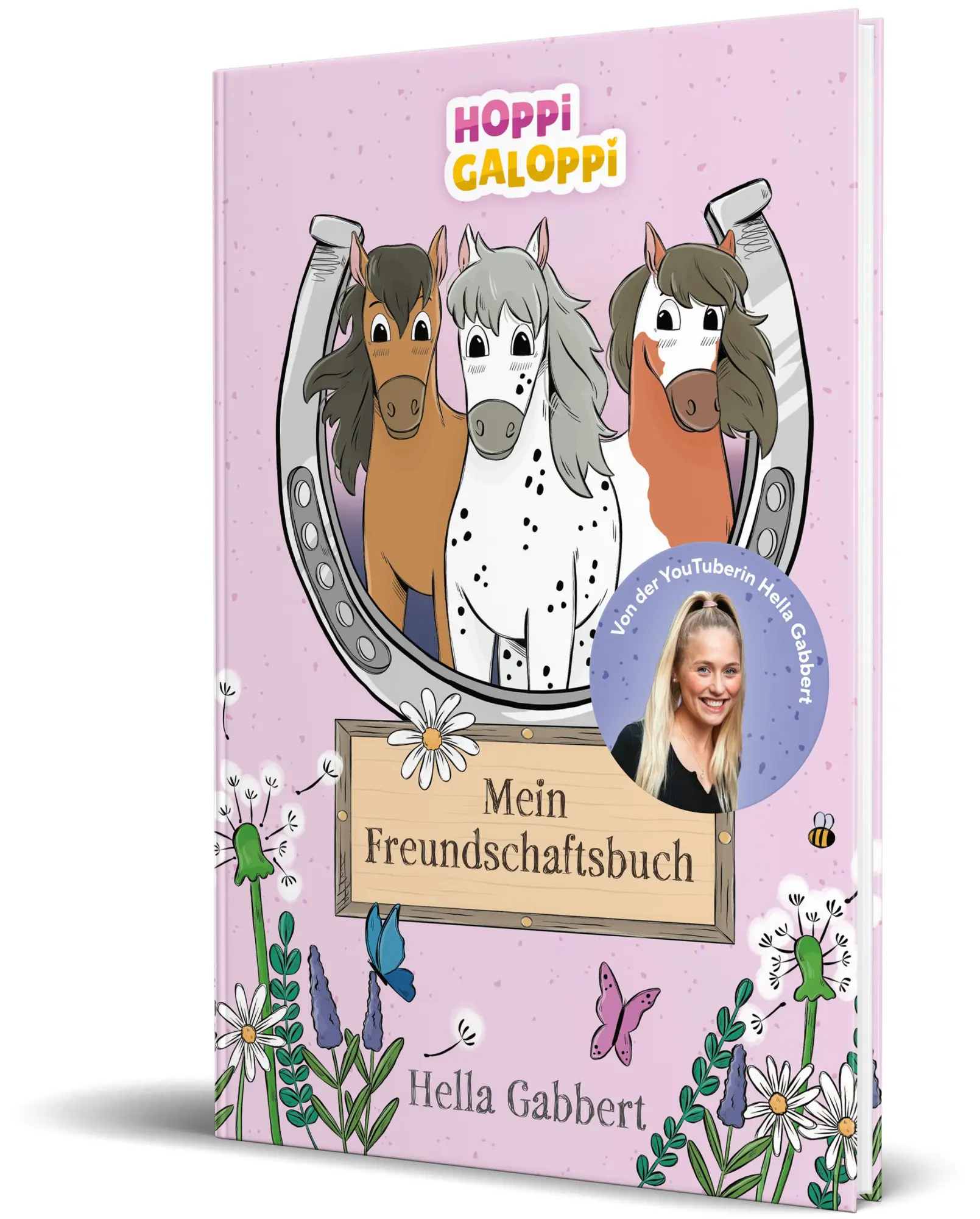 Cover: 9783960965305 | HOPPi GALOPPi: Mein Freundschaftsbuch | von Hella Gabbert | Gabbert