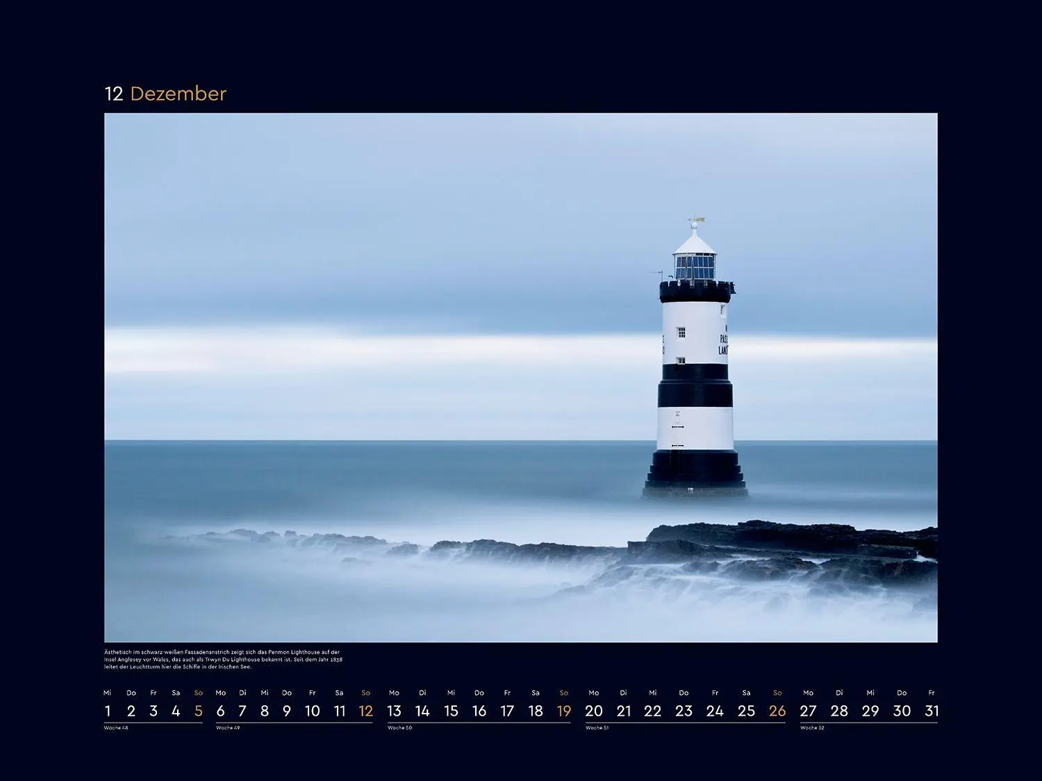 Bild: 9783965915305 | Leuchttürme - KUNTH Wandkalender 2027 | Kalender | 14 S. | Deutsch