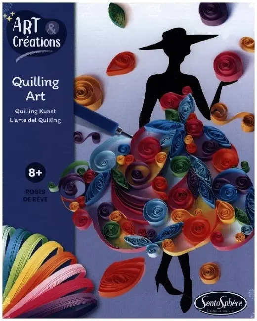 Cover: 3373910205405 | Sentosphere - Quilling'art Kleid | Kit (Bastelset) | 3920540 | 2023