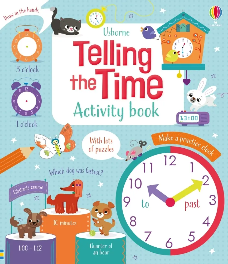 Bild: 9781474995405 | Telling the Time Activity Book | With Stickers | Lara Bryan | Buch