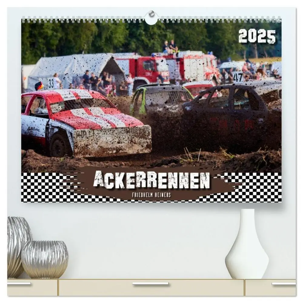 Cover: 9783457345405 | ACKERRENNEN (hochwertiger Premium Wandkalender 2026 DIN A2 quer),...