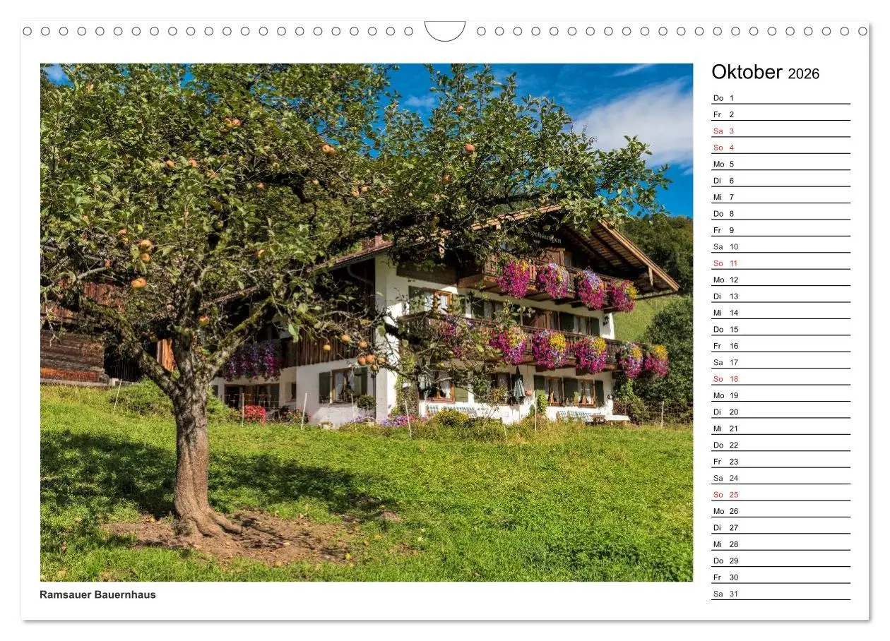 Bild: 9783457965405 | Servus im Bergsteigerdorf Ramsau (Wandkalender 2026 DIN A3 quer),...