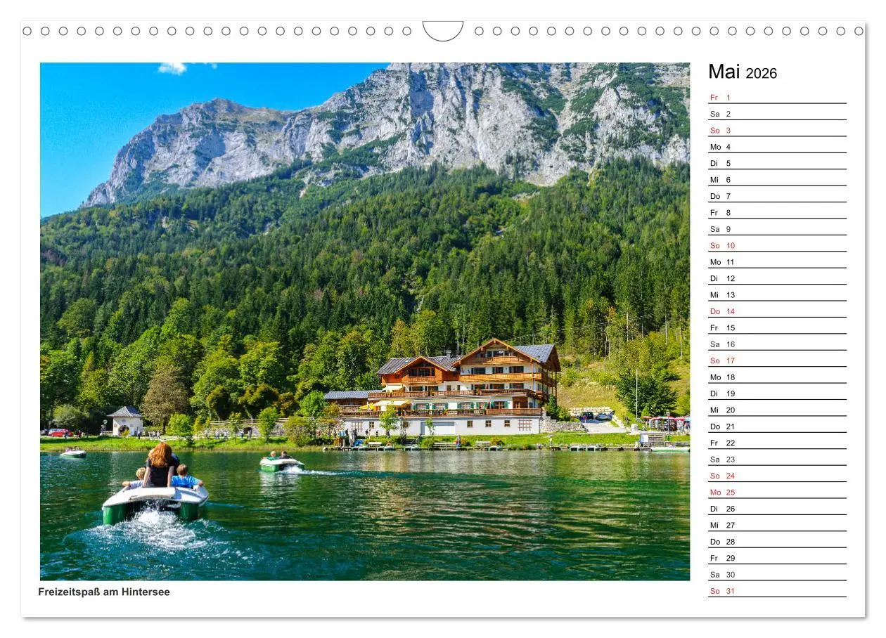 Bild: 9783457965405 | Servus im Bergsteigerdorf Ramsau (Wandkalender 2026 DIN A3 quer),...