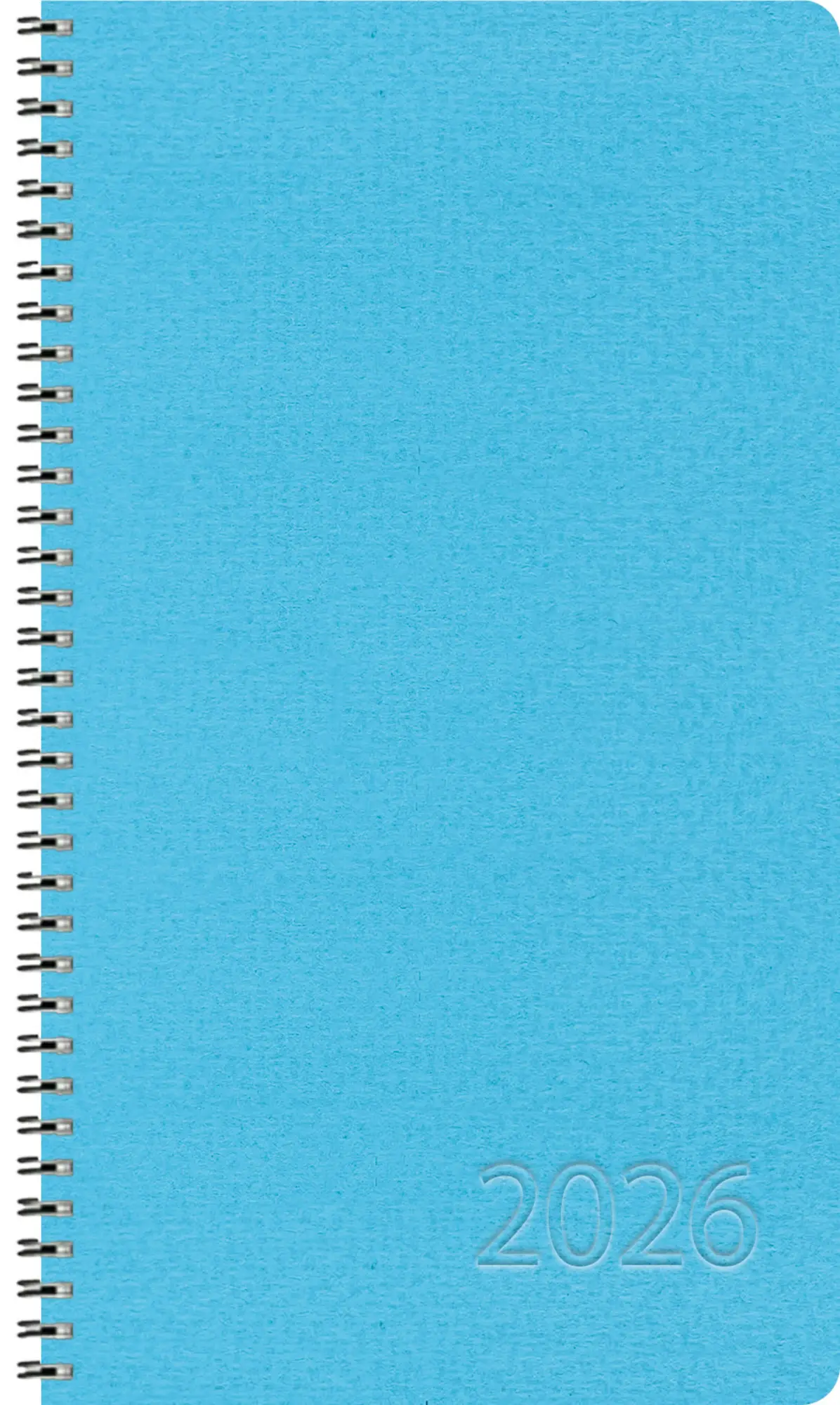 Cover: 9783731885405 | Taschenkalender Wochentimer Small Blau 2026 | Verlag Korsch | Buch