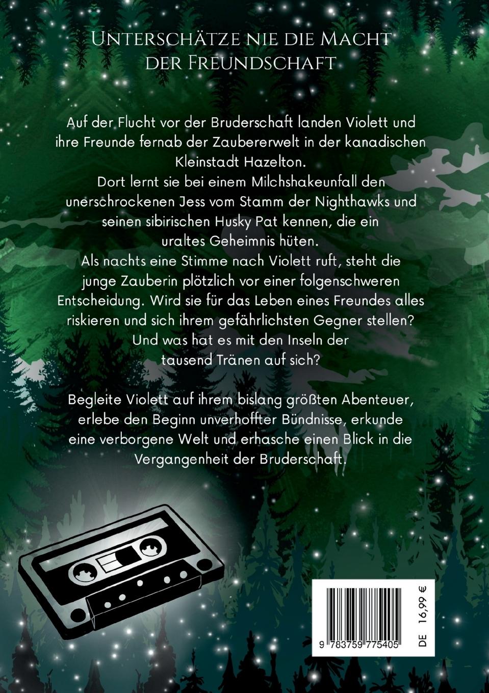 Rückseite: 9783759775405 | Violett Nightingale | Die Inseln der tausend Tränen | Woodwind | Buch