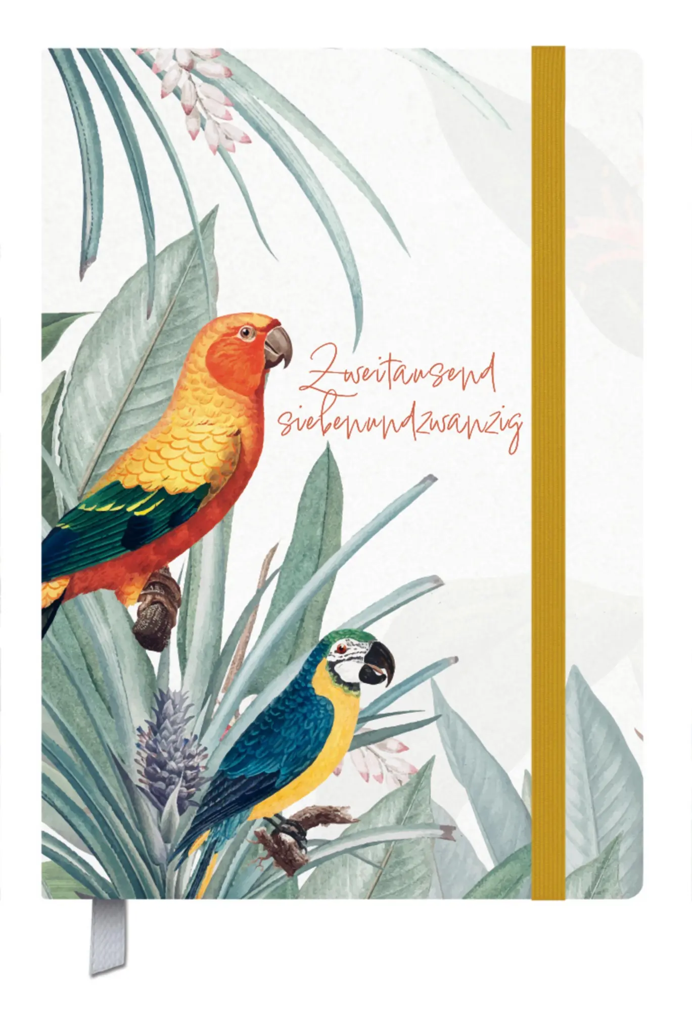 Cover: 9783819305405 | Terminkalender Campus Papagei 18 Monate 2027/2028 | Korsch Verlag