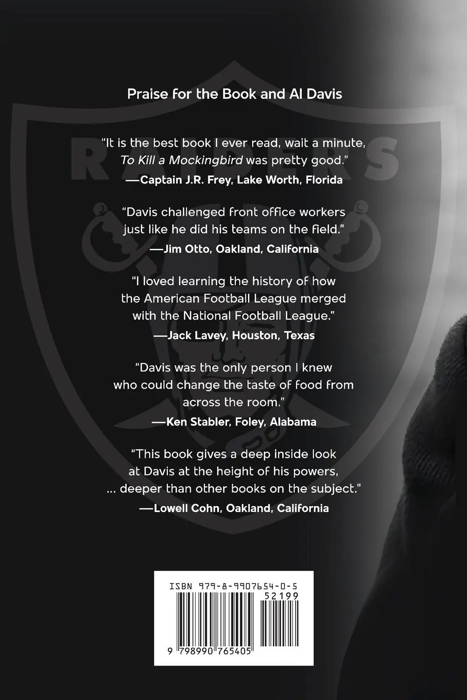 Rückseite: 9798990765405 | Al Davis to Win! | A Firsthand Account Of Silver &amp; Black Greatness