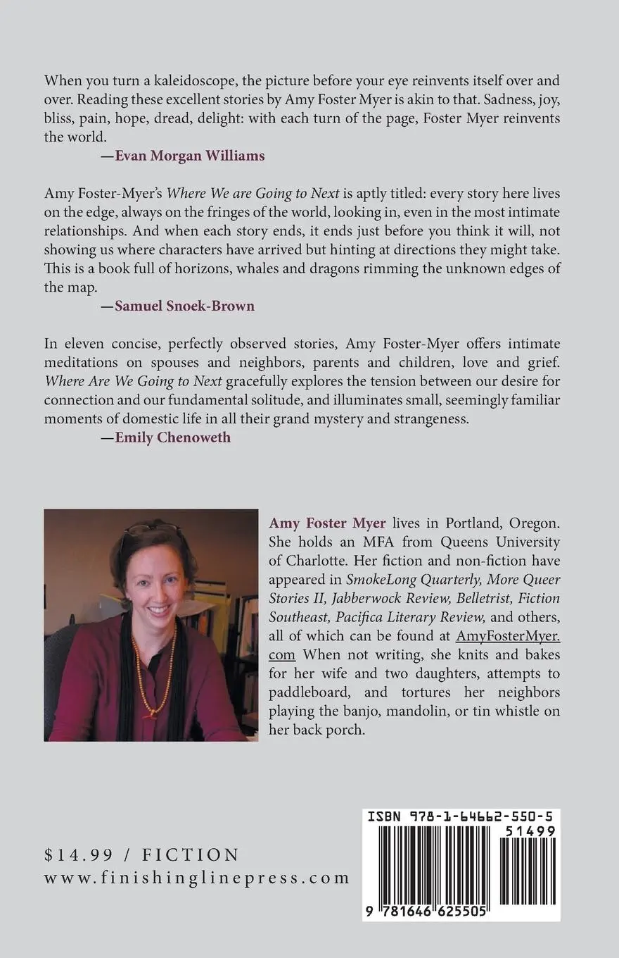 Rückseite: 9781646625505 | Where we are going to next | Amy Myer | Taschenbuch | Englisch | 2021