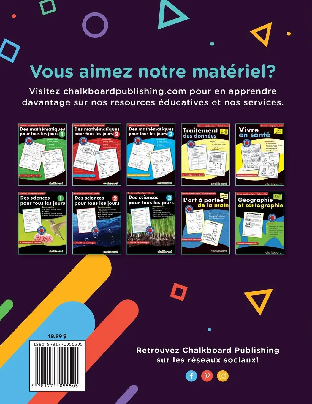 Rückseite: 9781771055505 | Comprehension de Lecture au Quotidien 1 | Demetra Turnbull | Buch