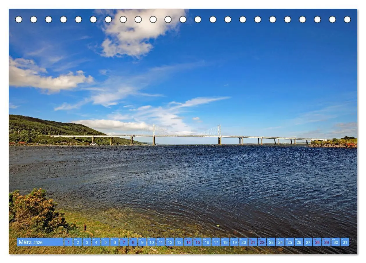 Bild: 9783457575505 | Inverness (Tischkalender 2026 DIN A5 quer), CALVENDO Monatskalender
