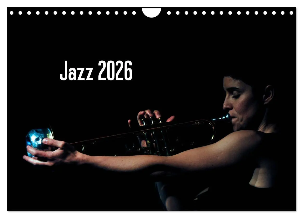 Cover: 9783457885505 | Jazz 2026 (Wandkalender 2026 DIN A4 quer), CALVENDO Monatskalender