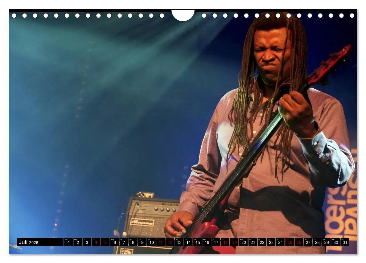 Bild: 9783457885505 | Jazz 2026 (Wandkalender 2026 DIN A4 quer), CALVENDO Monatskalender