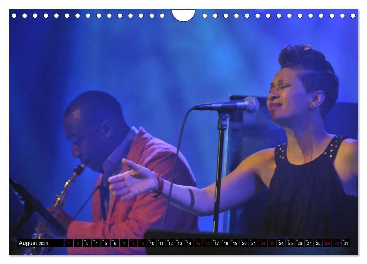 Bild: 9783457885505 | Jazz 2026 (Wandkalender 2026 DIN A4 quer), CALVENDO Monatskalender