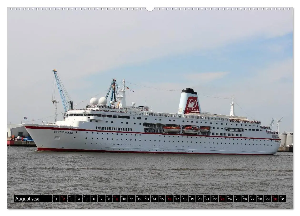 Bild: 9783516115505 | Kreuzfahrtschiffe in Hamburg (hochwertiger Premium Wandkalender...