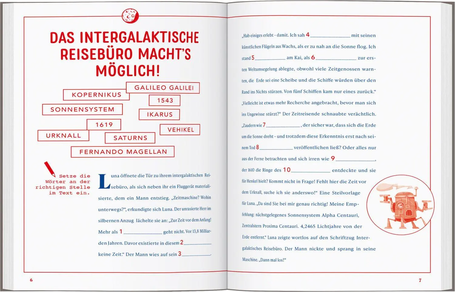 Bild: 9783616035505 | DUMONTs Fantastische Rätselreise Das intergalaktische Reisebüro | Buch
