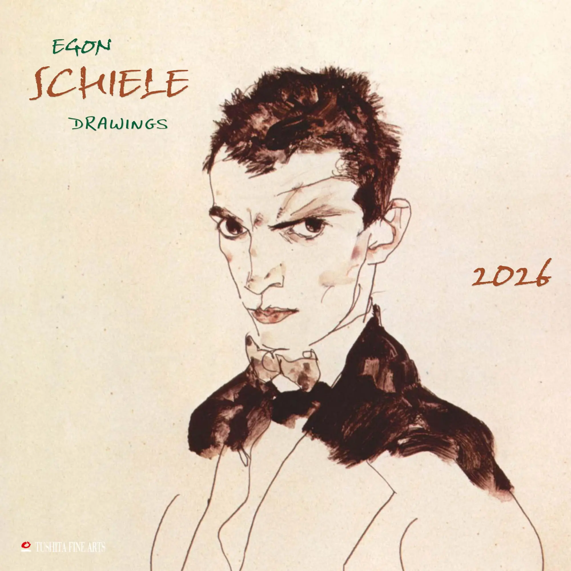 Cover: 9783959295505 | Egon Schiele Drawings 2026 | Kalender 2026 | Kalender | 28 S. | 2026
