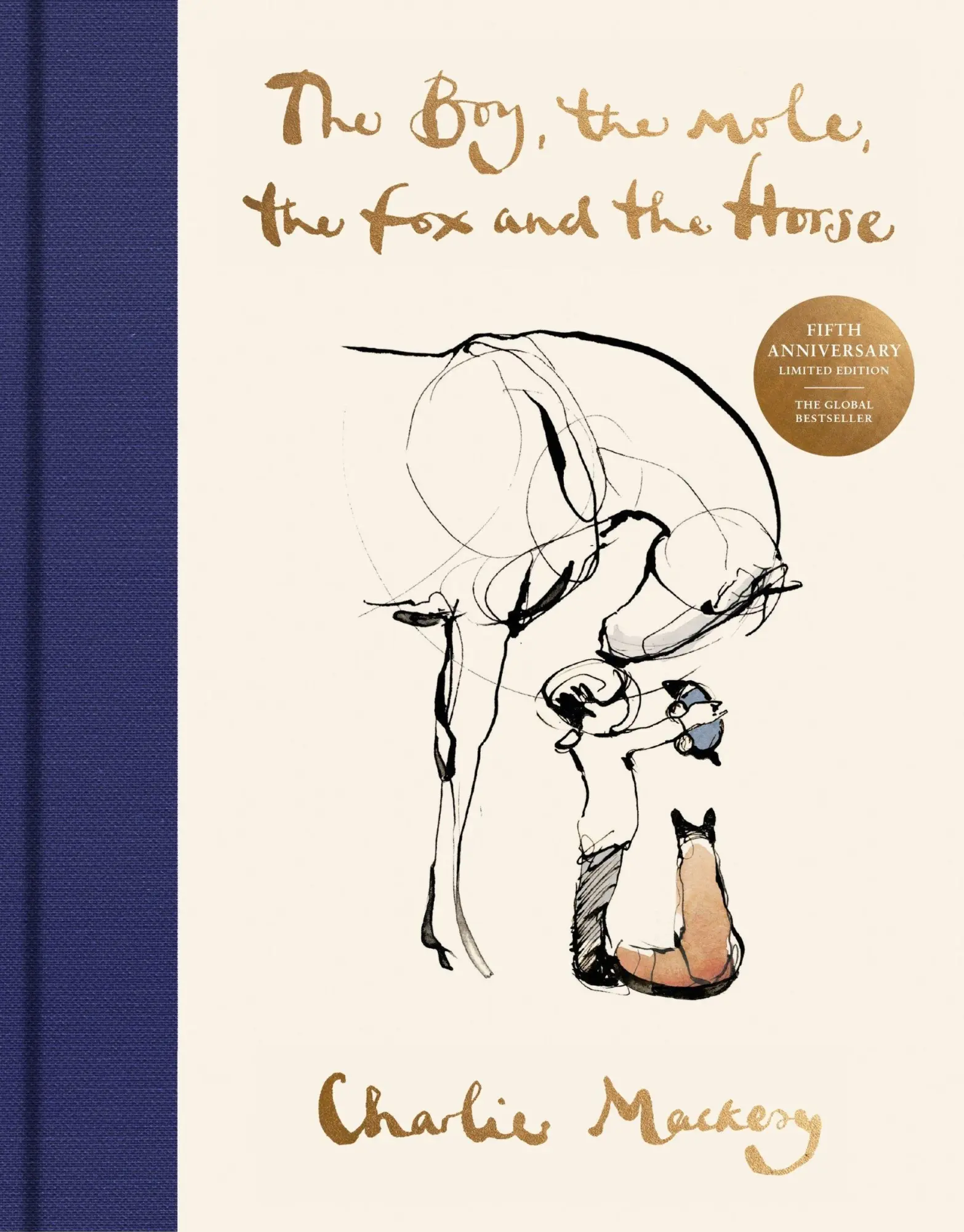 Cover: 9780063435605 | The Boy, the Mole, the Fox and the Horse Fifth Anniversary Limited...