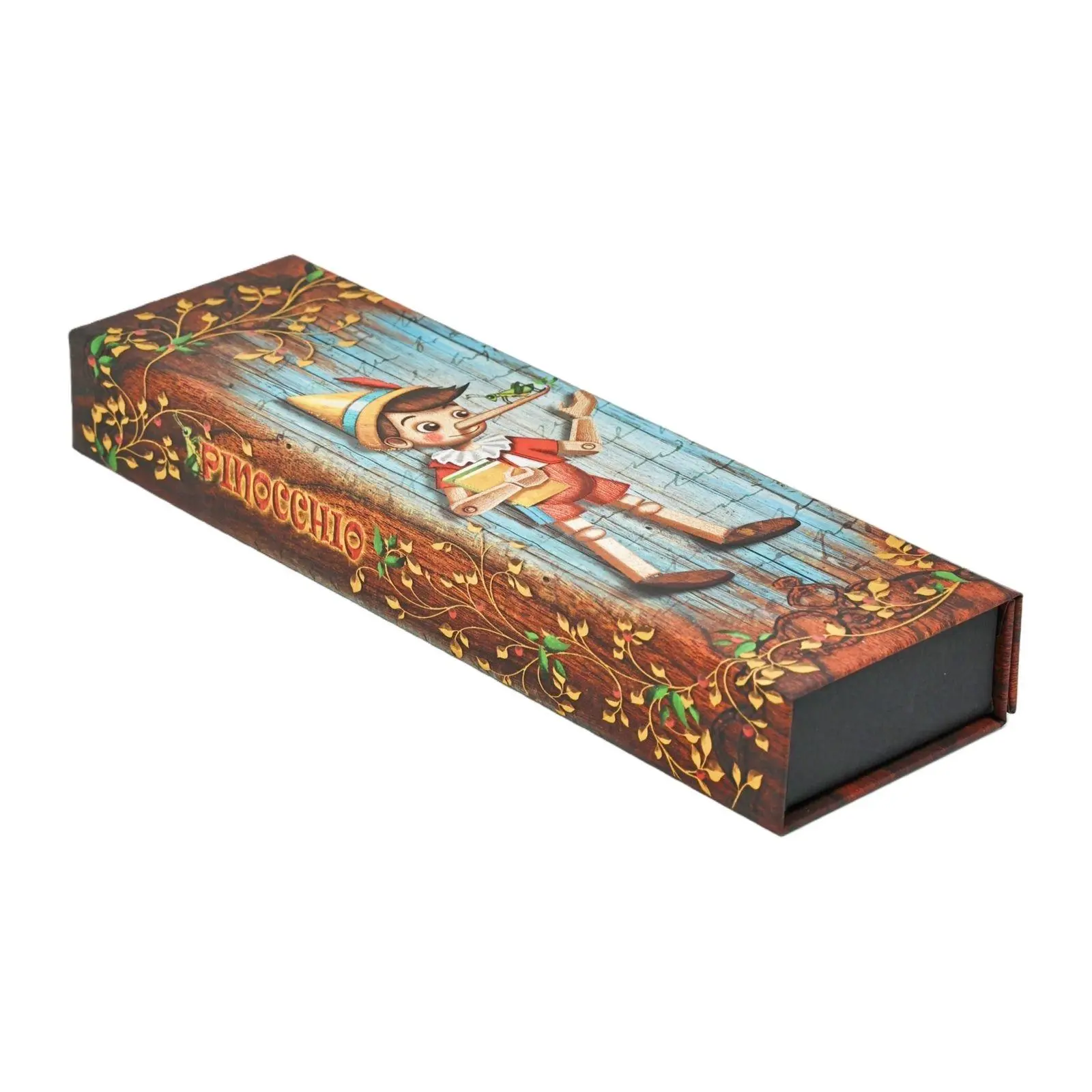 Cover: 9780349715605 | Carlo Collodi, Pinocchio Pencil Case by Paperblanks (Fairy Tale...